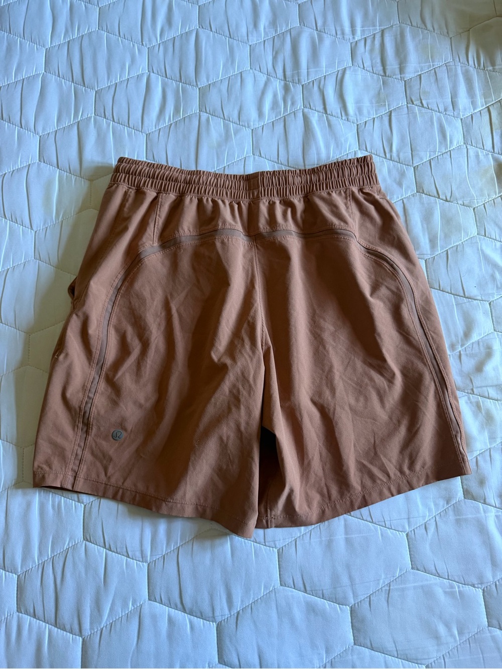 Orange Lululemon Men’s Shorts